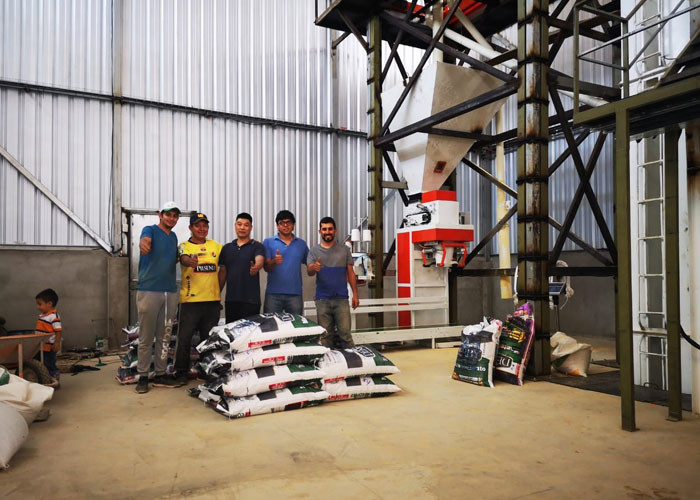 son şirket davası hakkında Ekvador'da 5 ton / saat hayvan yemi tesisi